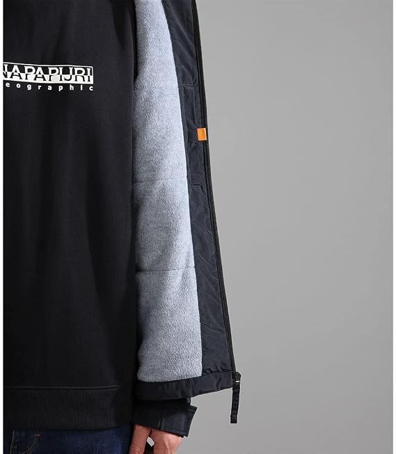 Napapijri Jacket Giubbotto Jacket Man Polyester Black L Eu