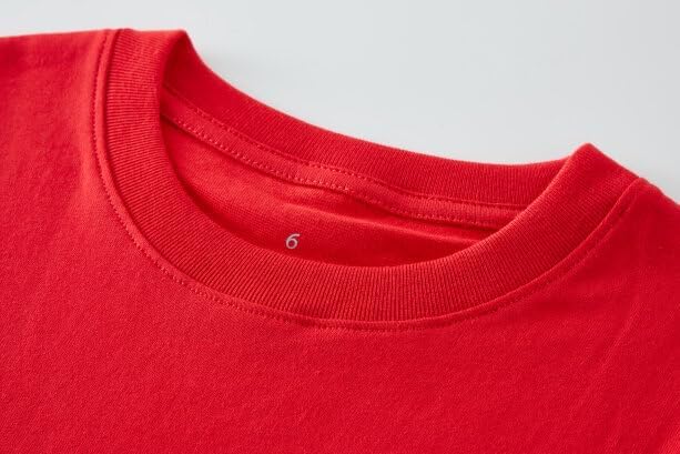 Huata Boys Girls Long Sleeve T-Shirt Unisex Crewneck Tee 2 Packs - Image 6