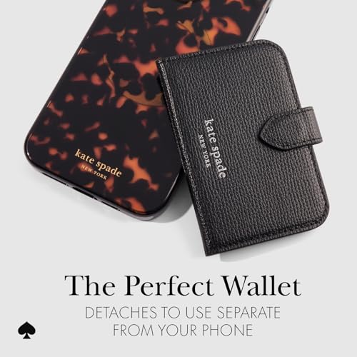 Image of kate spade new york Morgan Magnetic Card Holder /Wallet - Midnight Black