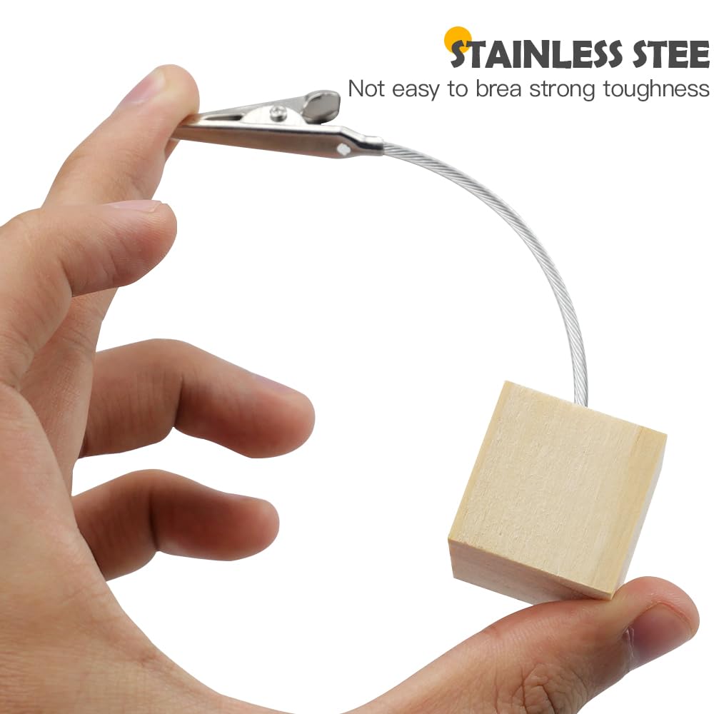 12 Clip Porta Messaggio Con Base - Supporto Per Foto E Note, Per Matrimoni E Ufficio, Oro - Foto 2