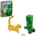 LEGO Minecraft Creeper BigFig and Ocelot Characters 21156 Buildable Toy Minecraft Figure Gift Set for Play and Decoration, New 2020 (184 Pieces)