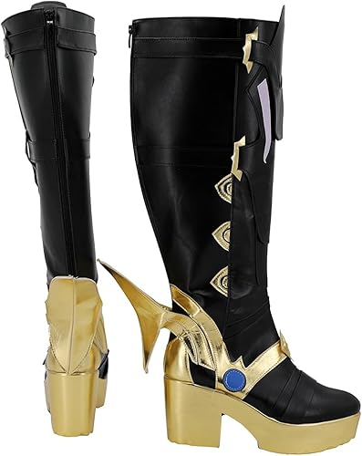 Miniatura 4 de Genshin Impact Il Dottore El Doctor Fatui Zapatos Botas Cosplay Traje Personalizable Tamaño 0711073