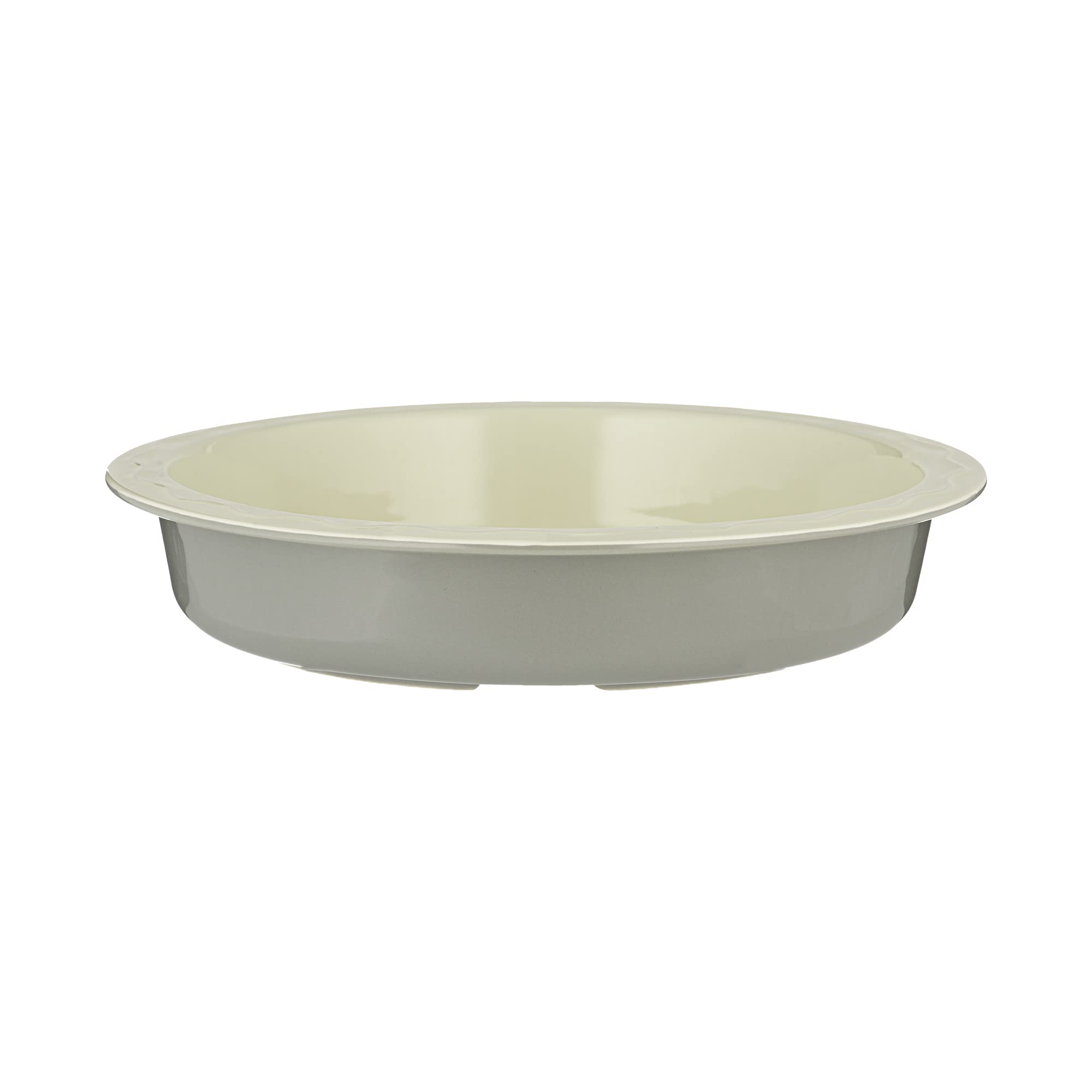 Mason Cash Innovative Kitchen 29Cm Stoneware Pie Dish - Even Heat, Vented Base, Embossed Interior & Pastry Anchor
