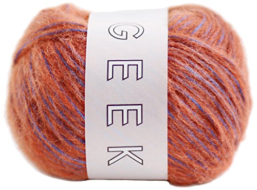 横田 DARUMA ギーク 毛糸 極太 col.5 サビイロ×ブルー 30g 約70m 01-5710のサムネイル