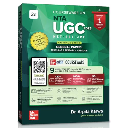 Image of NTA UGC NET 2026 Paper 1 Combo: Complete Concept book + 12 Years PYQs book (2014 & 2025) by Arpita Karwa (Set of 2 Books)