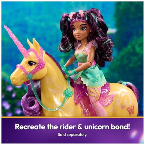 Unicorn Academy, Poder de Amistad Leaf con Silla y Brida miniatura 6