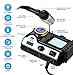 Preciva Lötstation 60W Lötkolben Set mit Displayanzeige, Temperatur einstellbar 90~480°C, Standby-Modus Lötset für Hobbylöten (Lötstation)