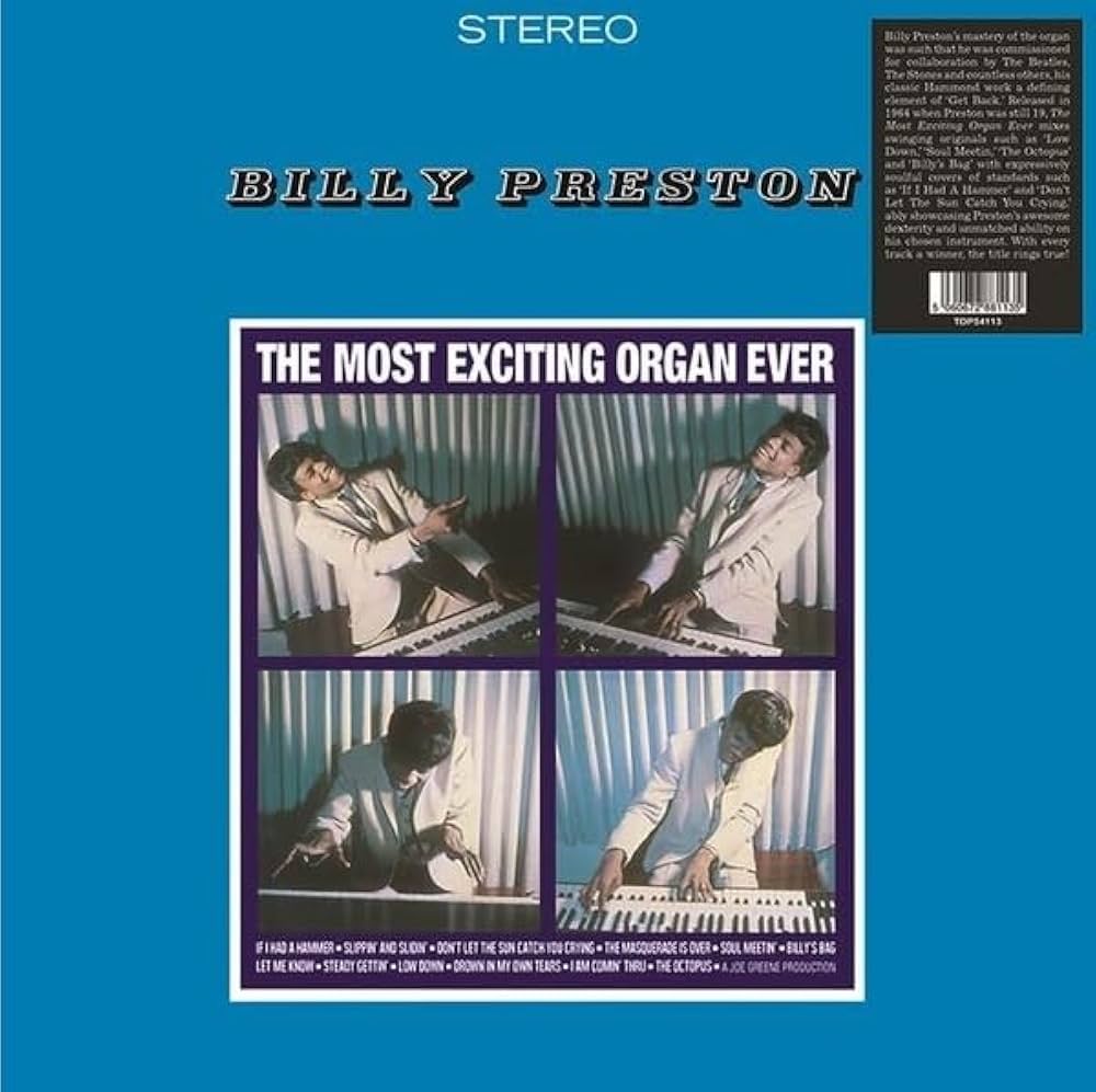 ビリー・プレストン THE MOST EXCITING ORGAN EVER Amazon.co.jp: The Most Exciting Organ Ever : ビリー