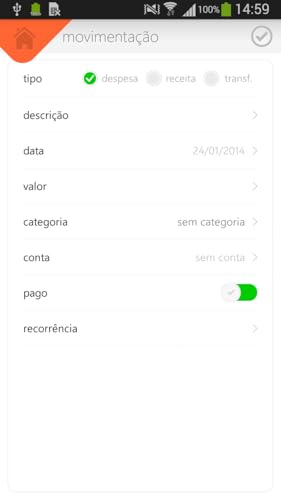 Money Care - Despesas pessoais