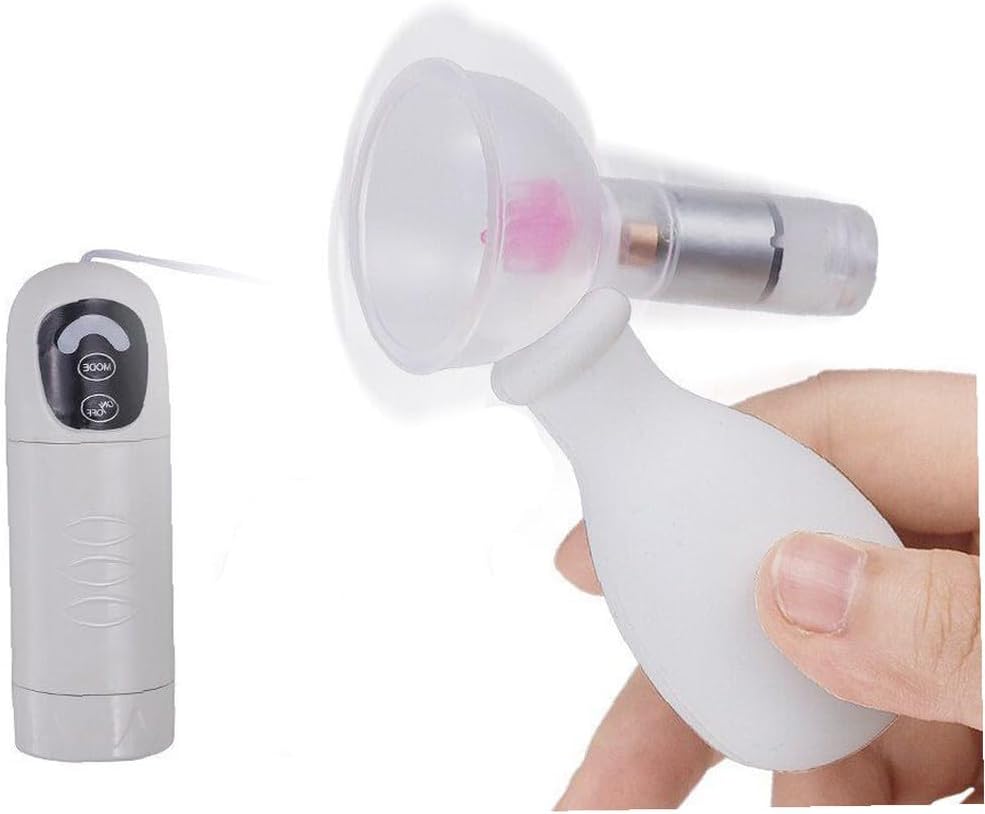 Nipple Pleasure Pump - Remote Controlled Nipple Stimulators HY87918