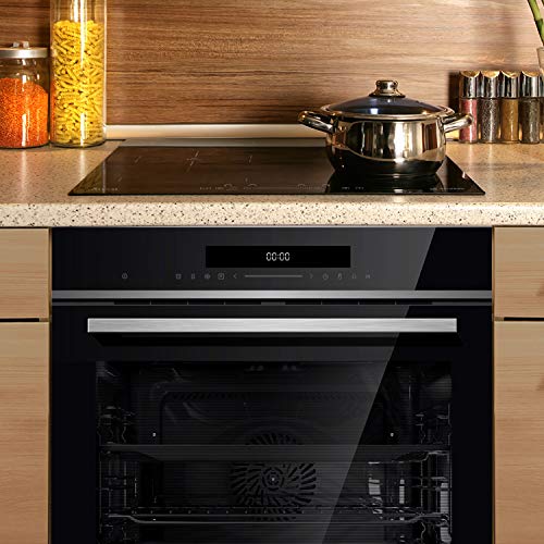 Autarkes Herdset: 60cm Einbaubackofen EB8019EDP + 59cm Induktionskochfeld IND5901FZ / Pyrolyse/Pizzafunktion/Grill… – Bild 3