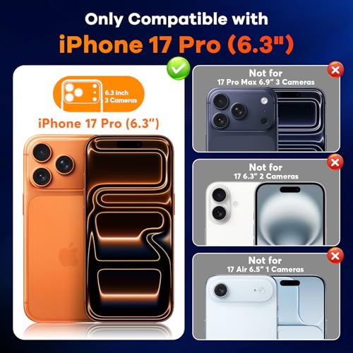 Coque iPhone 17 Pro MagSafe Misscase avec protège-écran anti-espion et antichoc - 2