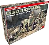 Miniart 1:35 - German 7.5 PaK 40 Mid w/Artillery Crew Ltd