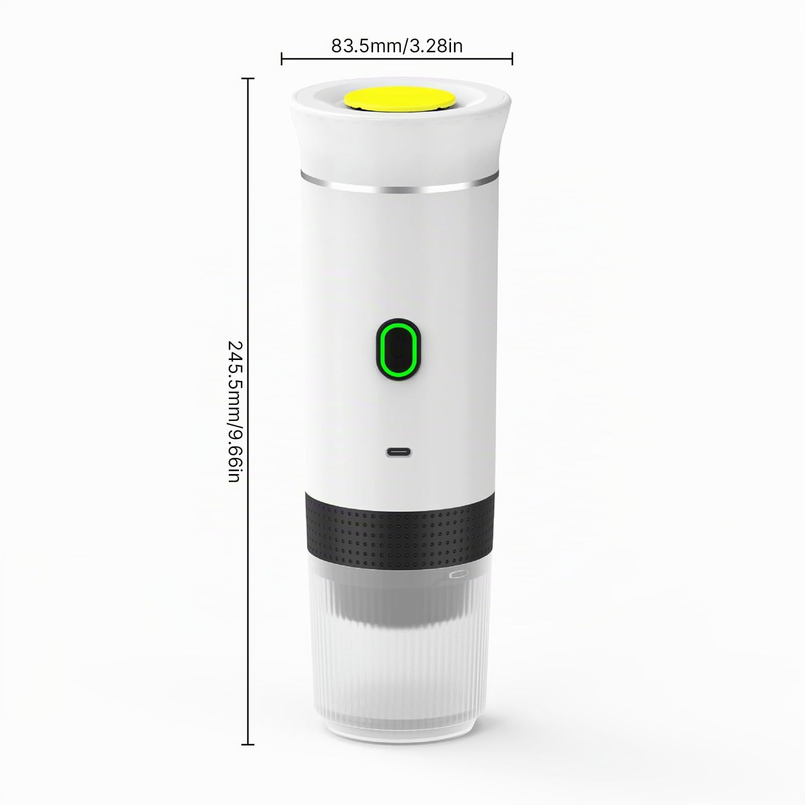 3 en 1 cafetera eléctrica portátil, mini funciona con cápsulas y café molido, 15 bar y frío y calefacción para coche, casa, viaje