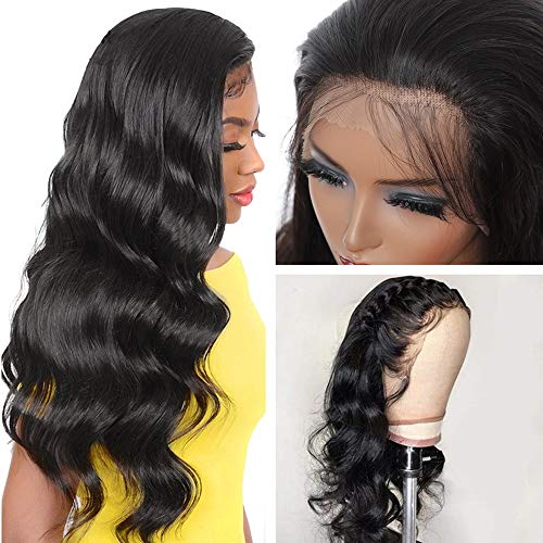 13X4 Lace Front Wigs Human Hair Brazilian Body Wave Lace Front Wig for Black Women 150% Density Lace Frontal Wigs Pre Plucked with Baby Hair(22 Inch, 13X4 Body Wig)