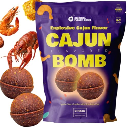Cajun Seasoning Spice Bomb, Louisiana Cajun Spices for Seafood &
