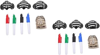 ifundom Línea Bolas de Marcadores Negros Marcadores de Color Herramienta de Alineación Swing y Putting Accesorios Prácticos Golfistas