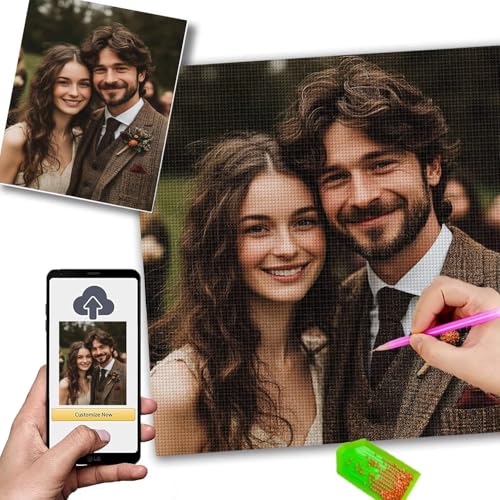 Broderie Diamant 80x110 Personnalisée : Fini les Symboles Flous avec ce Kit Complet