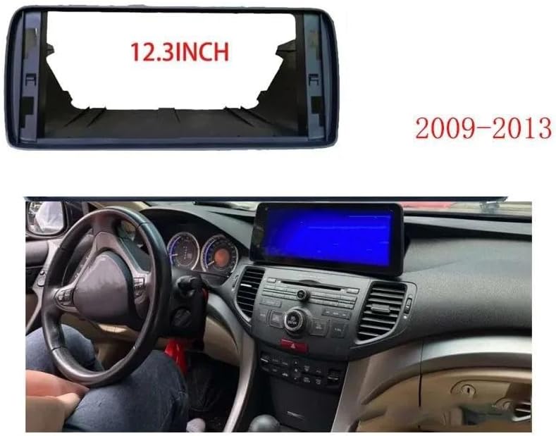 ラジオパネルフェイシア に適合する アコード スピリア アキュラ SR9 2009 2010 2011 2012 2013 カーフレ