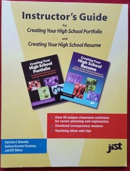 Paperback Instructor's guide for creating your high school portfolio and creating your high school resume Book