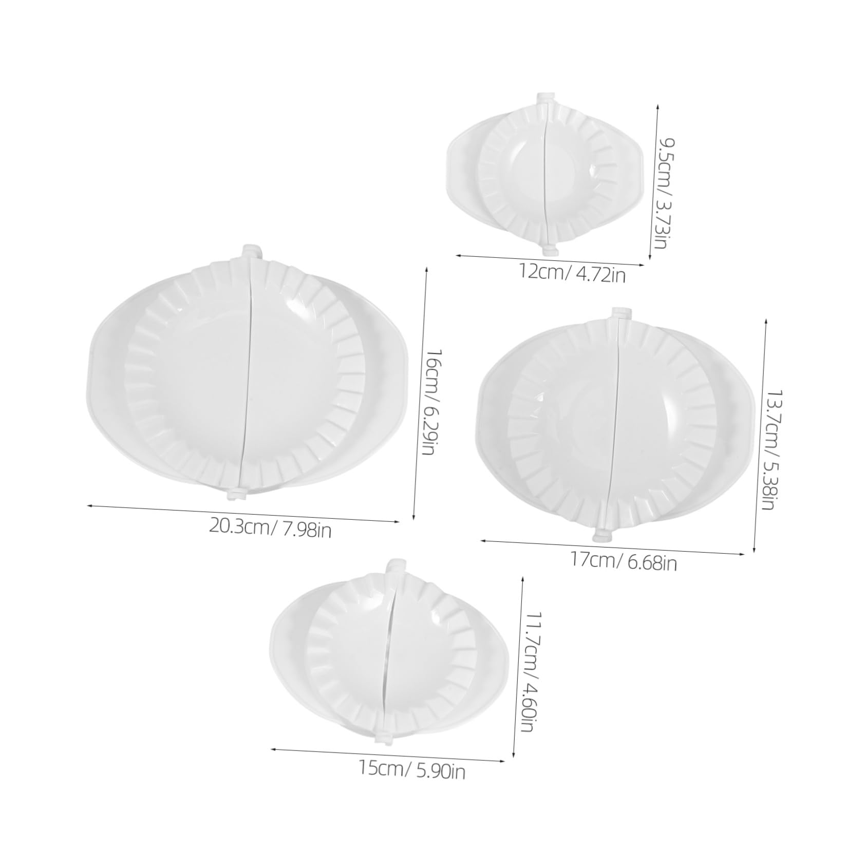OKUMEYR Dough Skin Press Mould for Kitchen Pcs Dumpling Skin Machine Lemon Squeezer Small Fruit Press for Family Gatherings