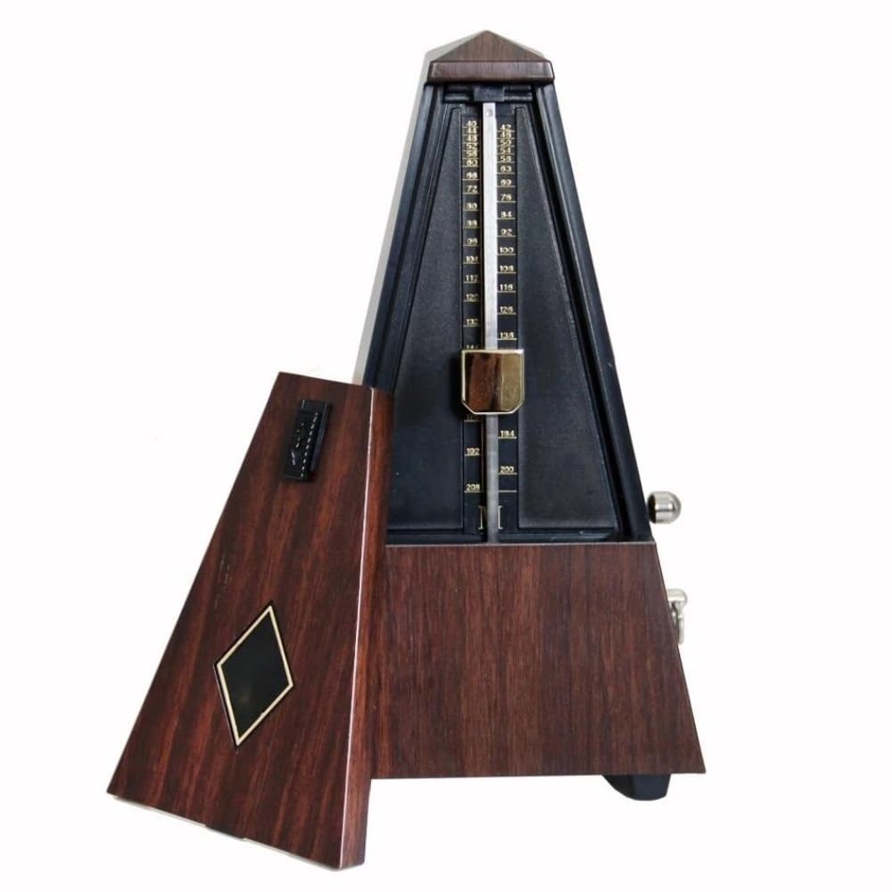Petit métronome mécanique de piano antique Métronome mécanique avec cloche Métronome mécanique portable Violon Métronome mécanique Métronome mécanique for piano guitare violon et batterie