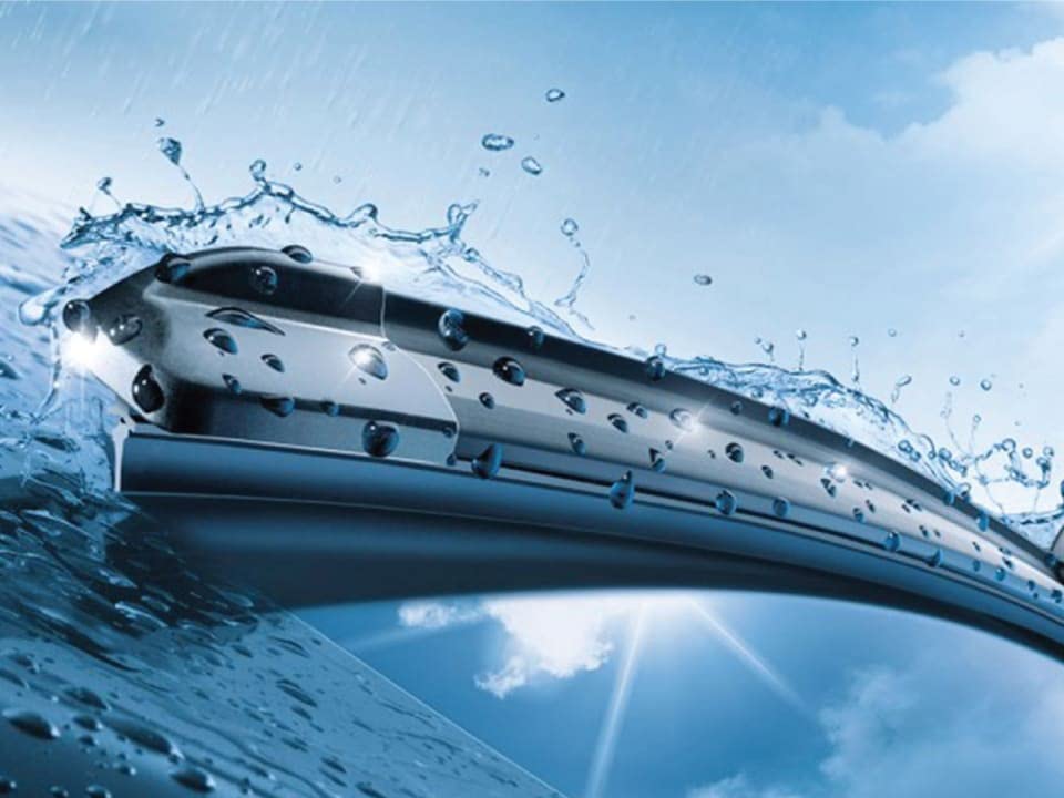 Image of Woschmann-Car Replacement Wiper Blade Assembly Compatible With- Mahindra XUV 500 2ND GEN F /L-26 inch /18 inch (Set of 2)