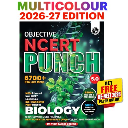 PW Objective NCERT Punch 5.0 Biology For NEET 2027 By Dr. Vipin K...
