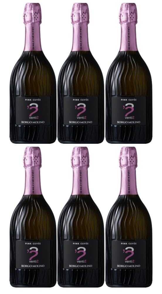 Spumante Pink Cuvée Venti2 Extra Dry (6 x 0,75 l)