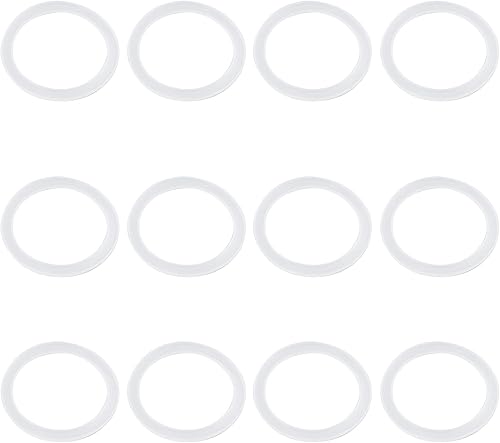 Miniatura 1 de Anillos de sellado de silicona de grado alimenticio, juntas de silicona para tapas de tarros de masón, paquete de 0.472-2.756 in