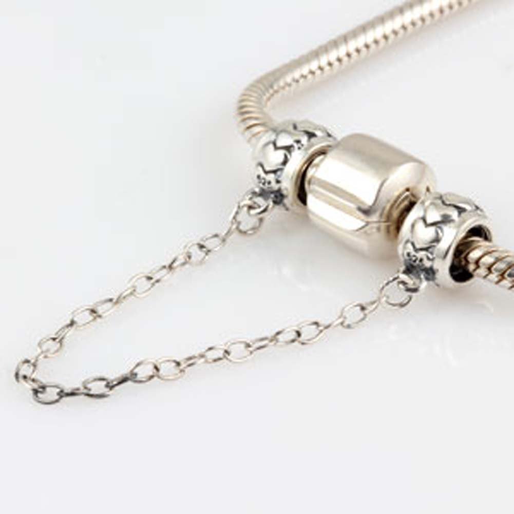 Charms Argent 925 Pour Bracelets - Breloques Plaquées Platine, Zirconium, Cadeau Femme Anniversaire Ou Noël