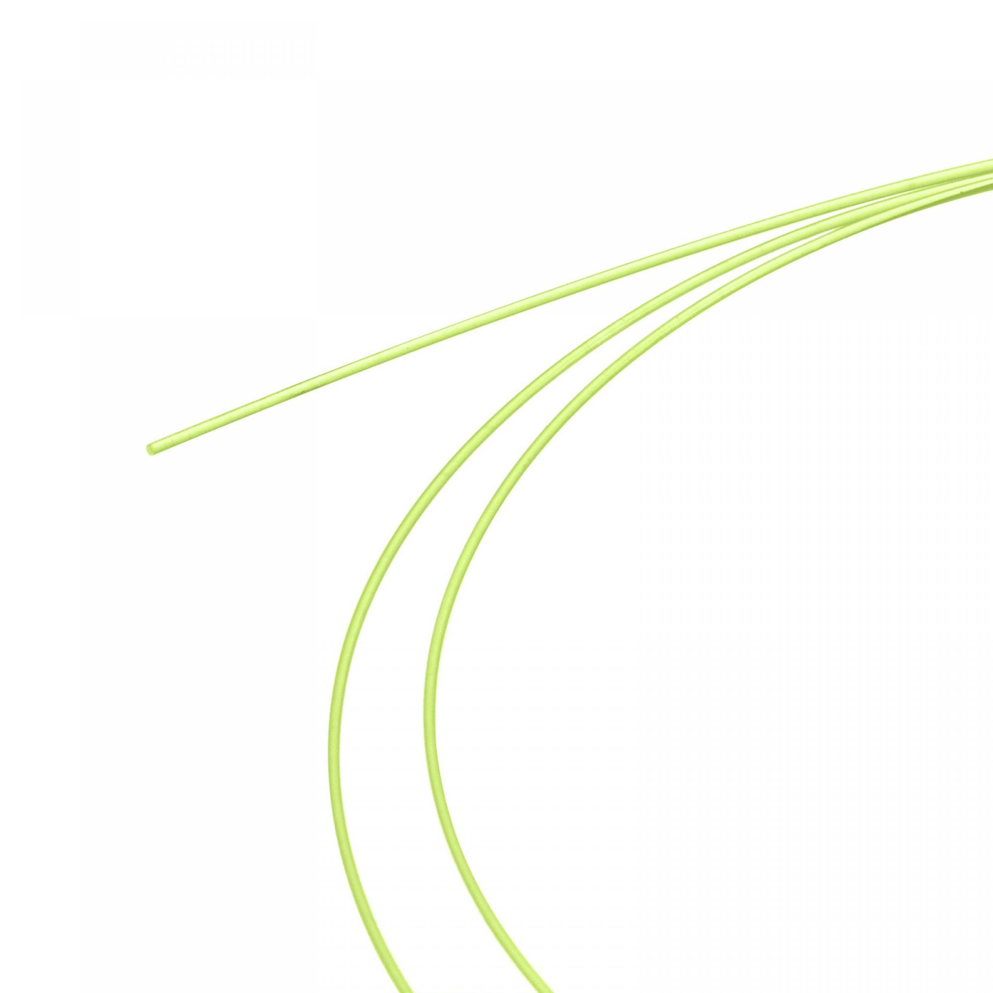 sourcing map Fiber Optic Rods PMMA 0.5mmx30cm for Sight Filament Fluorescence Green Pack of 3