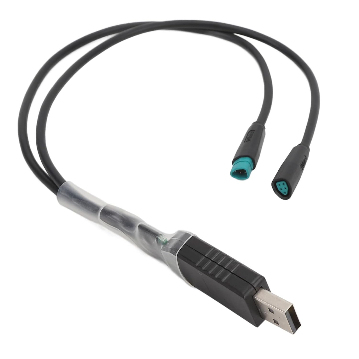 Electric Motor Programming Cable, USB Programming Release Wheel Diameter Setting for M600 M510 M500 Mid Drive Motor CAN Protocol