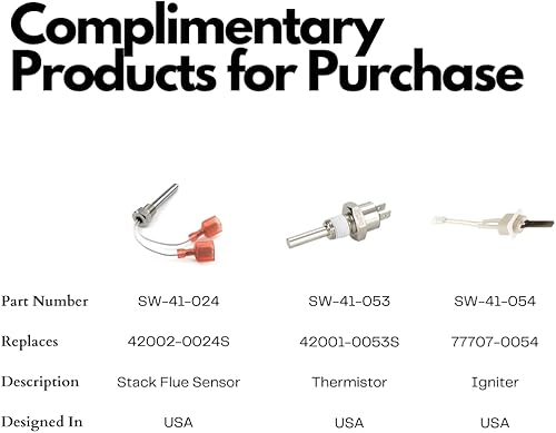 Miniatura 69 de Swimables Interruptor de flujo de aire compatible con piezas de calentador de piscina Pentair 42001-0061S - Compatible con calentador de agua