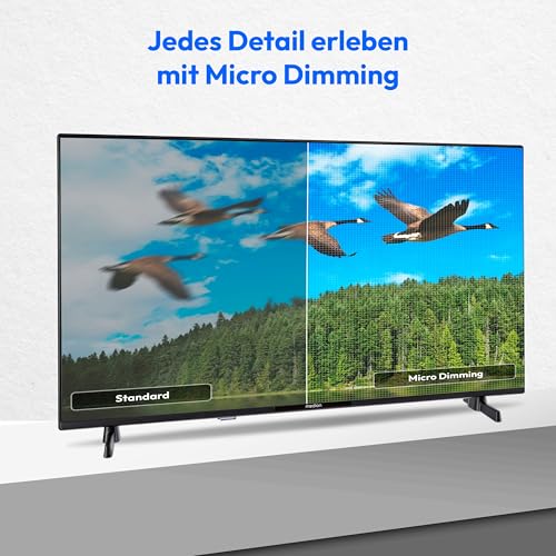 MEDION 100,3 cm (40 Zoll) Full HD Fernseher (Android TV, Smart TV, HDR, Prime Video, PVR, Bluetooth, MD 840100) – Bild 4