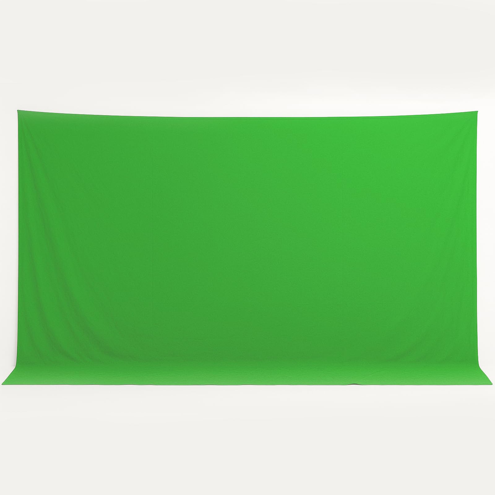 Pantalla verde, telón de fondo plegable para fotografía de muselina, fondo de fotografía para principalmente utilizado para Chroma Keying e intercambio de fondos virtuales, efecto especial (verde, 3 ×