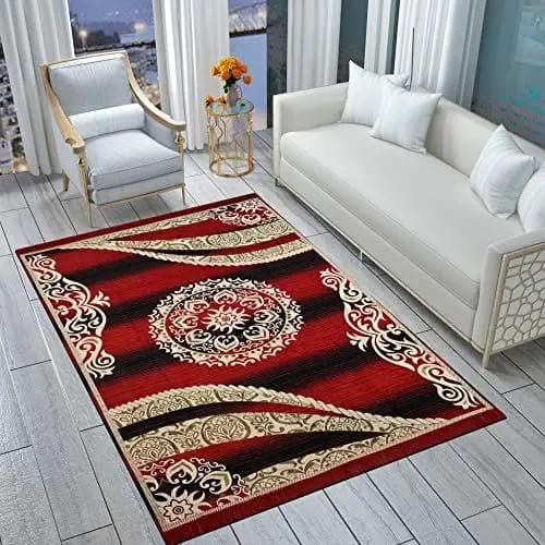 Buy ROUSN Cotton Carpet for Bed Room / Living Room / Runner mat /Doormat / Rug Handmade Super