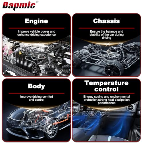 Bapmic Automatic Transmission Oil Pan with Filter & Gasket & Screw Kit Compatible with BMW 335d, 545i, 550i, 645Ci, 650i, 745i, 745Li, 750i, 750Li, 760i, 760Li, Alpina B7, Alpina B7 xDrive 24152333903