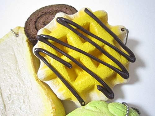 Amazon スクイーズ ブルーム オールドブルーム Bloom コーヒー牛乳ひたしパン メロンパン チュロス ワッフル ミニロールケーキ ５点セット 古商品 スクイーズ おもちゃ