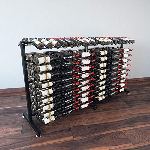 Soporte para botellas VintageView 360 botella negro mate