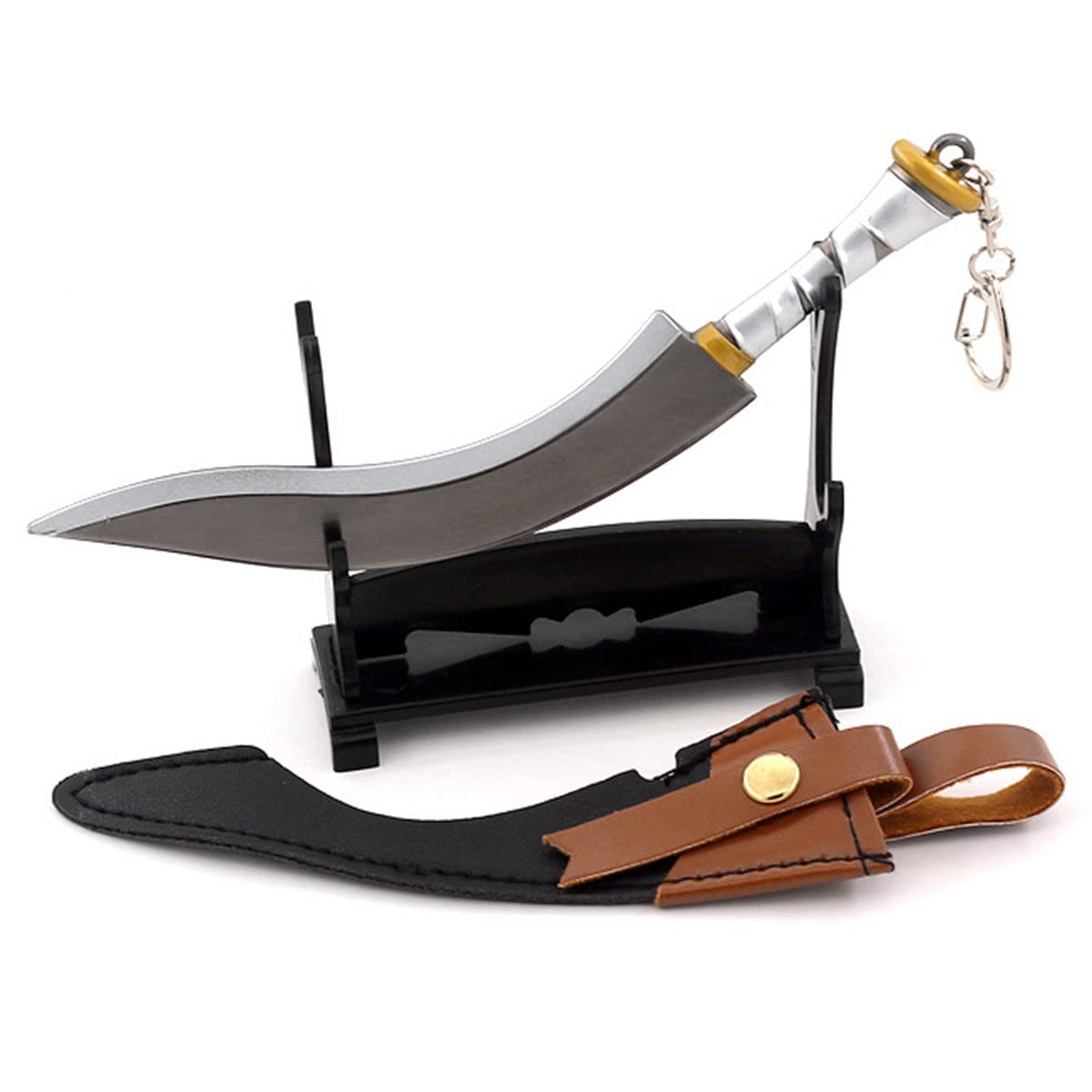 25cmナイフスキン アリーナブレイクアウト ミニ武器 キーホルダー アクセサリ 9cm Arena Breakout, Game Peripheral, Gun Model, Pendant