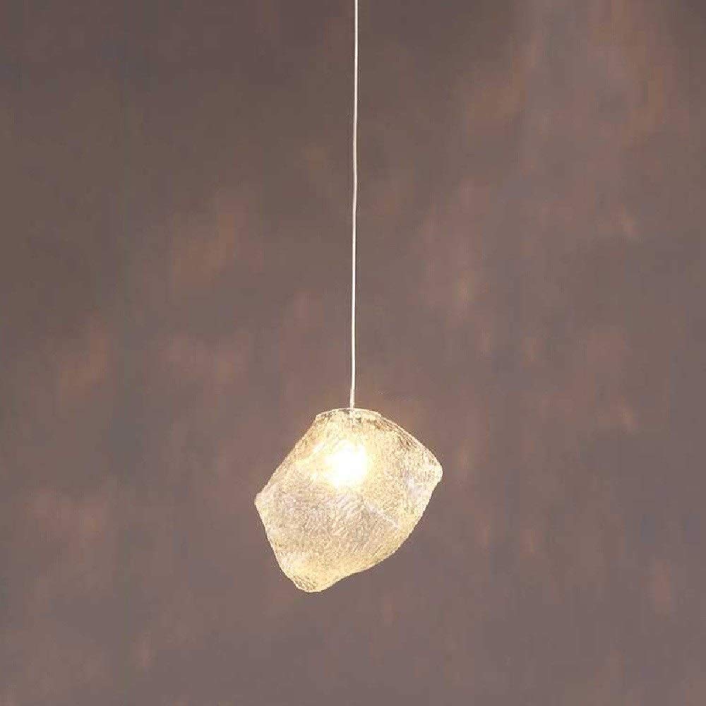 Lustre cuisine îlot verre concave éclairage ciblé E27 - 6