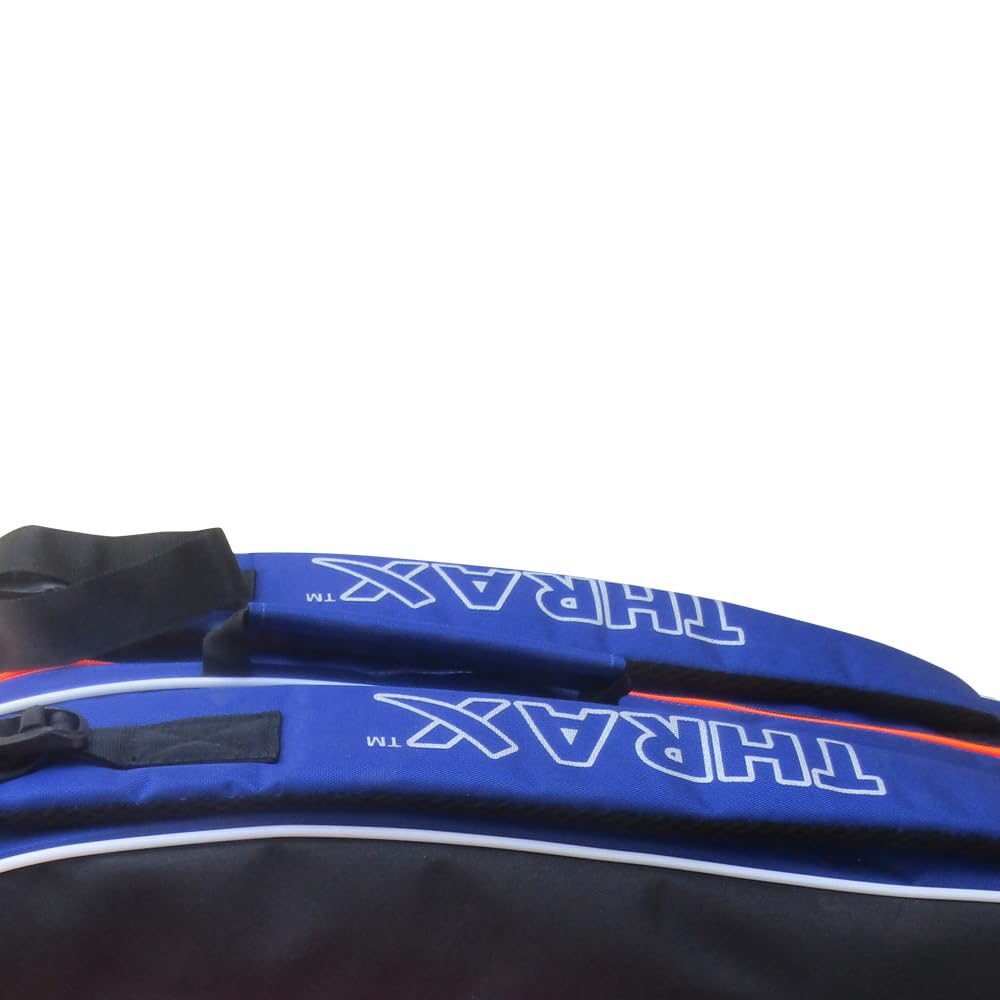 THRAX Astra Series Badminton Kit Bag Black and Blue