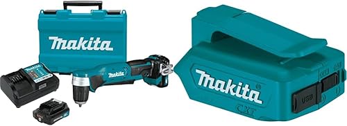 Miniatura 10 de Makita AD04R1 12V max CXT Kit de taladro de ángulo recto, 3/8