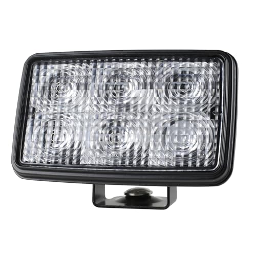 Grote 63741 Trilliant Mini LED WhiteLight Work Light - 700 Lumens, Hardwired, Flood, Clear, 24V