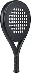 Raquete de padel de fibra de carbono – leve com bolsa protetora, ótima para todos os tipos de quadra e presente de entusiastas de tênis