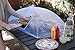 Not In My Backyard NB0017 Tabletop Food Tent with Access Door/Rectangle, 48.1 x 24.02 x 14.37, White