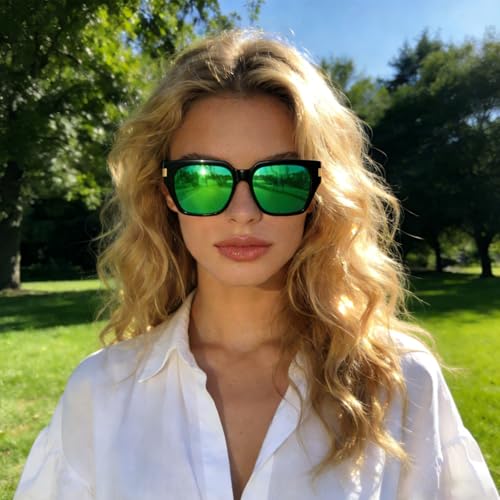 Image of HAOLOTA Polarized Sunglasses for Men Women Designer Driving Glasses Lightweight UV400 Protection
