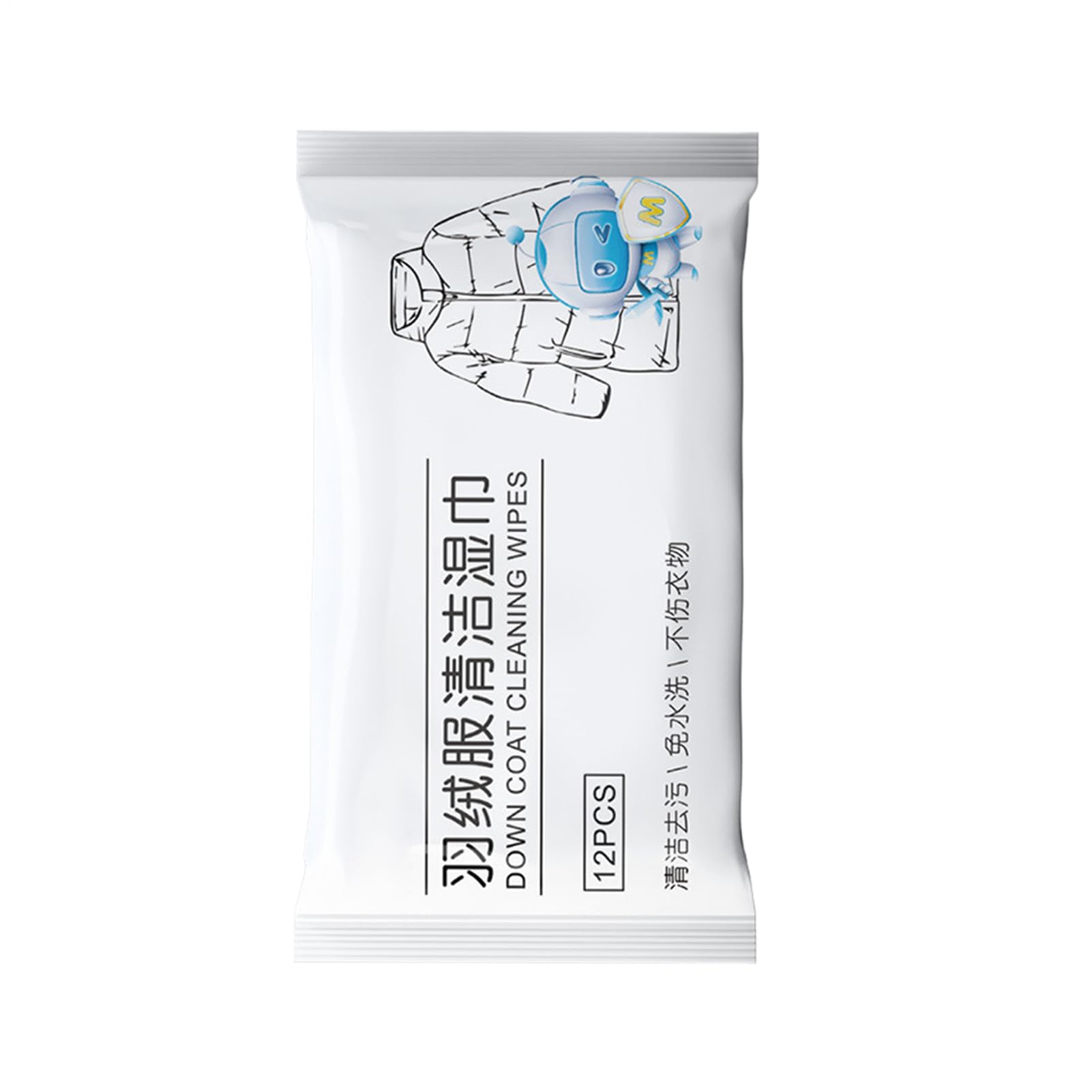 Dry Cleaning Cloths, Instant Grease Removing Sheets, Spot Care Pads with Waterless Formula, Garment Freshening Wipes for Daily Use, Clothing Cleaner Compact Style, Care for Office & Shoes