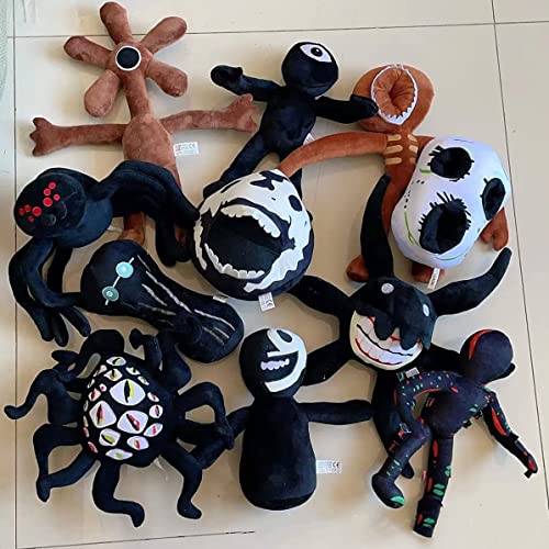 HANEVA 8Pcs Doors Figure Plush Toys, Dark Series
